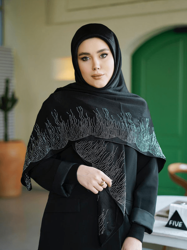 rosari kopraa atashi image 30 روسری کوپرا نگین دارآتشی - تصویر 1