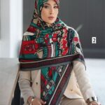 روسری نخ پنبه